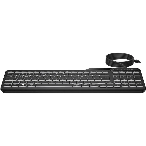 HP 400 drátová klávesnice černá - Klávesnice - Obrázek FS9E000K01