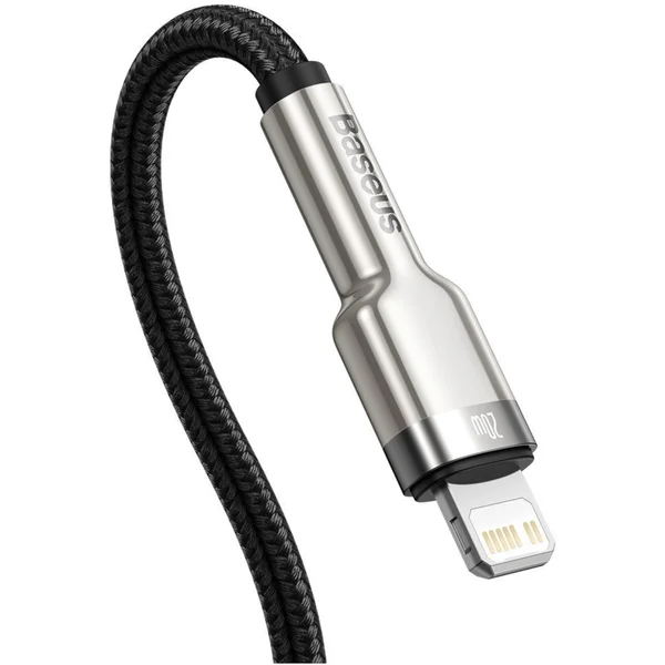 Baseus Cafule USB-C/Lightning napájecí kabel 20W 2m černý - Kabely a redukce - Obrázek FSKGF00101
