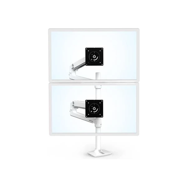 Ergotron LX Stolní stojan pro 2 monitory 40' bílé - Držáky pro obrazovky - Obrázek FSMB100501