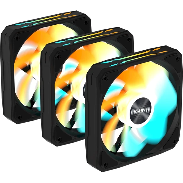 GIGABYTE EZ CHAIN RVS FAN 120 - Ventilátory pro PC - Obrázek FT2L000K01