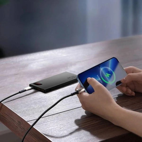 Baseus Adaman 10000mAh, 22,5W černá - Powerbanky - Obrázek FTHL000K01