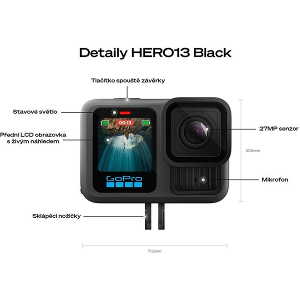 GoPro HERO13 Black + set objektivů řady HB - Kamery - Obrázek FU2G000K01