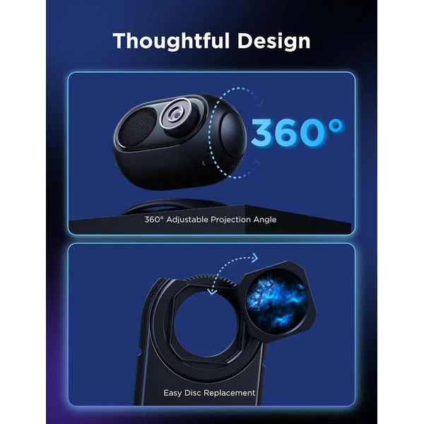 Govee Galaxy Light Projector 2 Pro Matter s reproduktorem - Chytrá osvětlení - Obrázek FU3L000K01