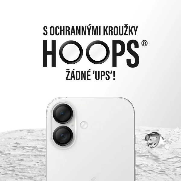 PanzerGlass® Hoops Ceramic II skla Apple iPhone 17/16/16 Plus - Ochranné folie a skla - Obrázek FUEH000K01