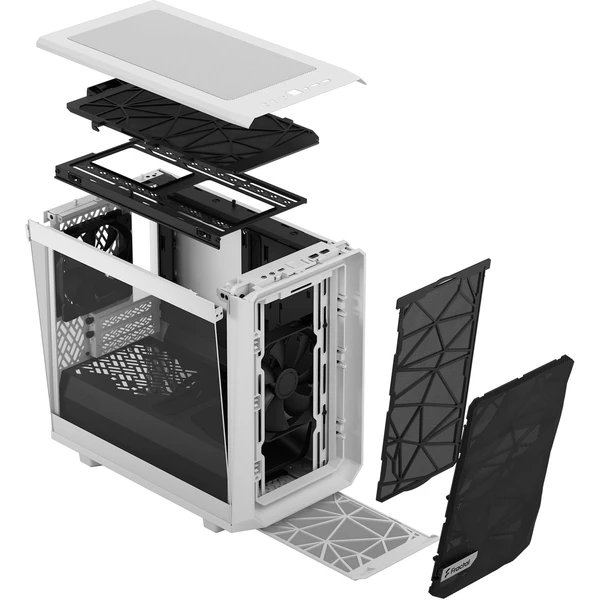 Fractal Design Meshify 2 Nano White TG Clear Tint - Počítačové skříně - Obrázek FV6A000601