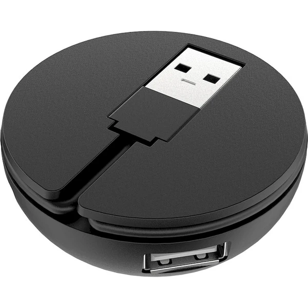 AKASA USB-A hub 4v1 černý - USB huby - Obrázek FVGK000K01