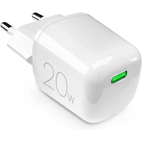 PURO MiniPro GaN nabíječka s USB-C (20W) bílá - Nabíječky