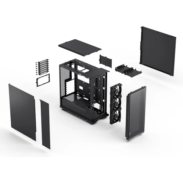 Fractal Design Epoch Black Solid - Počítačové skříně - Obrázek FX9F000K01