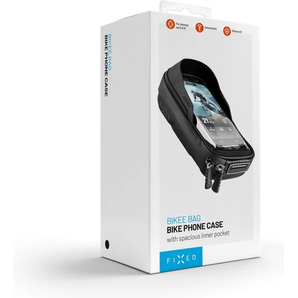 FIXED Bikee Bag 2 odnímatelné pouzdro na kolo černé - Pouzdra - Obrázek FXM5000J01
