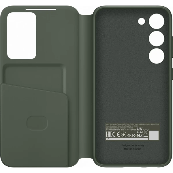 Samsung Smart View Wallet Case Galaxy S23 khaki - Pouzdra - Obrázek FYO0G00101