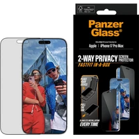 PanzerGlass® Privacy sklo Apple iPhone 17 Pro Max s bezprašným aplikačním boxem - Ochranné folie a skla
