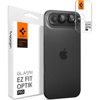 Spigen Glass tR EZ Fit Optik Pro skla iPhone Air black (2 ks) - Ochranné folie a skla