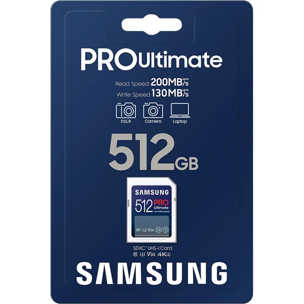 Samsung PRO Ultimate SDXC 512GB - Paměťové karty - Obrázek G133000K01