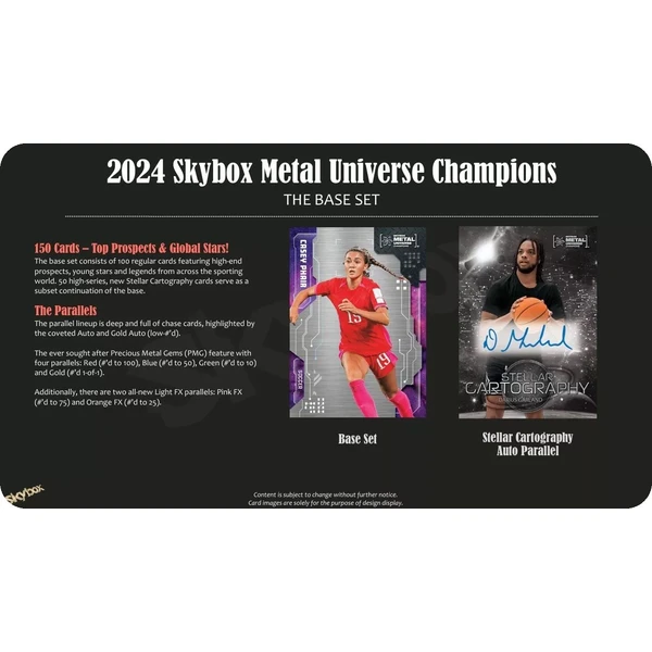 Sportovní karty 2024 Upper Deck Skybox Metal Universe Champions Hobby Box - Hokejové karty - Obrázek G13D000O01