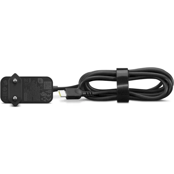 Lenovo 65W USB-C nabíjecí adaptér s kabelem černý - Nabíječky - Obrázek G1CF000P01