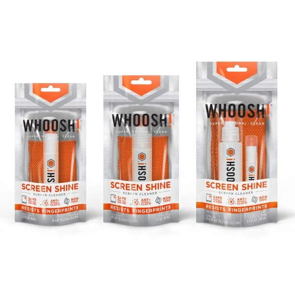 WHOOSH! Screen Shine On the Go XL čistič obrazovek - 100 ml - Čistící roztoky - Obrázek G1JK000101