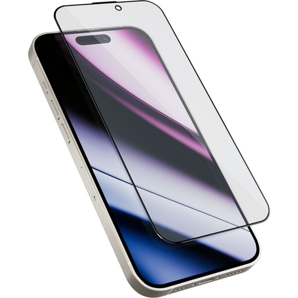 Epico AntiBlue tvrzené sklo 3D pro iPhone 16 Pro s instalačním rámečkem Čirá