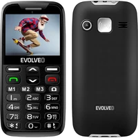 EVOLVEO EasyPhone mobilní telefon pro seniory s nabíjecím stojánkem černý - Mobilní telefony