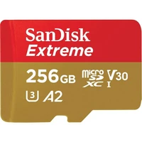 SanDisk micro SDXC karta 256GB Extreme + adaptér - Paměťové karty