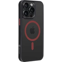 Tactical MagForce Hyperstealth 2.0 kryt iPhone 15 Pro Max Black/Red - Pouzdra