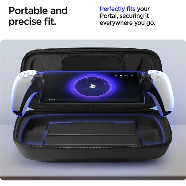Spigen Rugged Armor Pro pouzdro Sony Playstation Portal černé - Pouzdra - Obrázek G263000N01