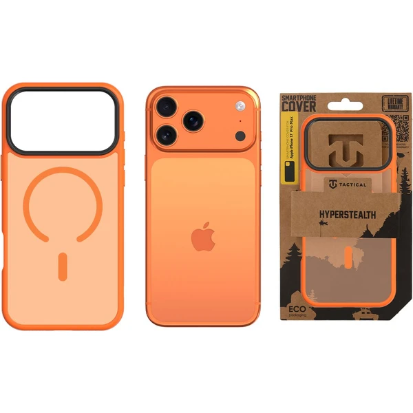 Tactical MagForce Hyperstealth kryt iPhone 17 Pro Max Agent Orange - Pouzdra - Obrázek G29O000K01