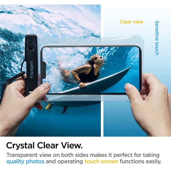 Spigen Aqua Shield voděodolné pouzdro A601 1 Pack čiré - Pouzdra - Obrázek G2A4000601