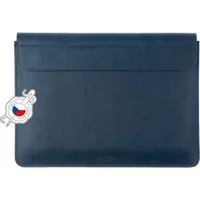 FIXED Oxford kožené pouzdro MacBook Pro 14" modré - Pouzdra