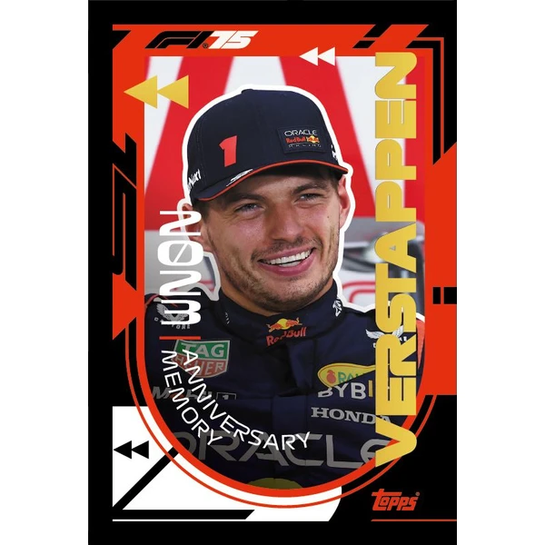 Samolepky Topps F1 2025 Special Anniversary Edition - Sběratelské Album + Samolepky - Sběratelské karty a nálepky - Obrázek G2DN000K01