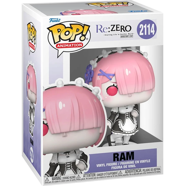 Funko POP! #2114 Animation: Re:Zero - Starting Life in Another World - Ram - Funko POP! - Obrázek G2JM000K01