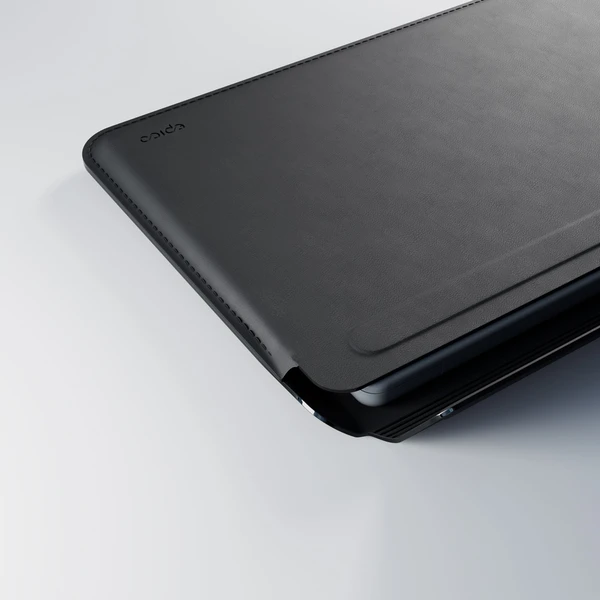 Epico Leather Sleeve kožené pouzdro pro Macbook Pro 14" černé - Pouzdra - Obrázek G2LL000K01
