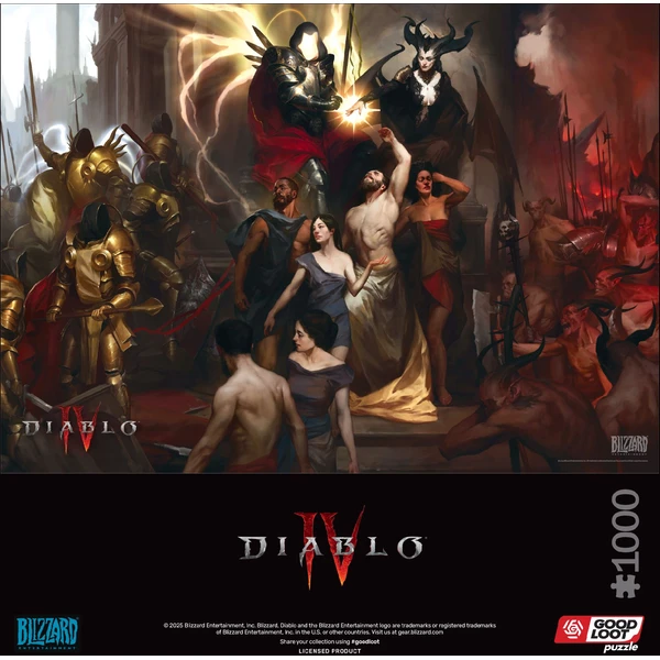 Puzzle Gaming: Diablo IV - Birth of Nephalem (1000) - Puzzle - Obrázek G2QE000N01