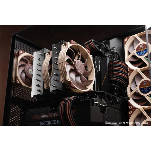 Noctua NF-A14x25r G2 PWM ventilátor 140mm - Ventilátory pro PC - Obrázek G2TD000L01