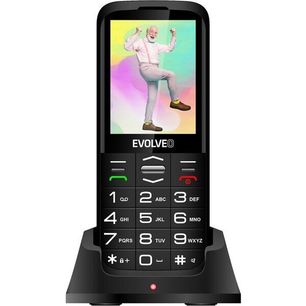 EVOLVEO EasyPhone XO Černá
