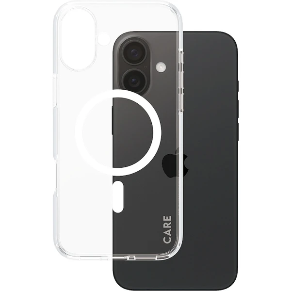 PanzerGlass® CARE kryt Apple iPhone 16 Plus MagSafe Urban Combat čirý/bílý - Pouzdra - Obrázek G308000P01