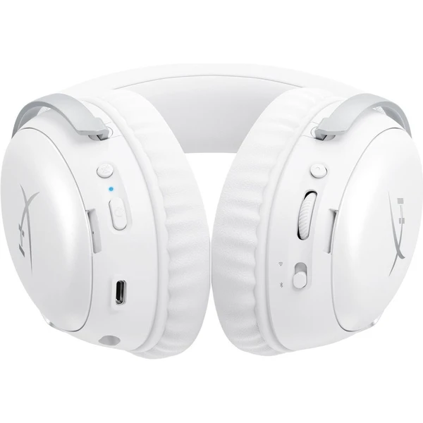 HyperX Cloud III S bezdrátová herní sluchátka bílá - Sluchátka - Obrázek G32K000K01