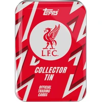Fotbalové karty Topps 2025/26 Liverpool Collector Tin - Fotbalové karty
