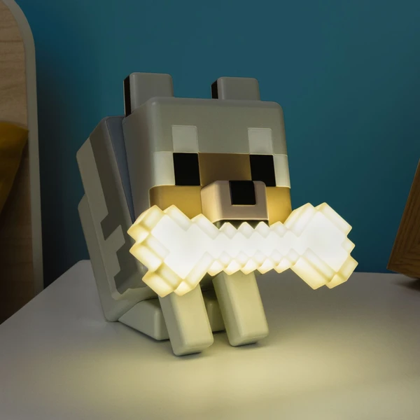 Paladone lampička Minecraft - Wolf - Lampičky - Obrázek G3XF000P01