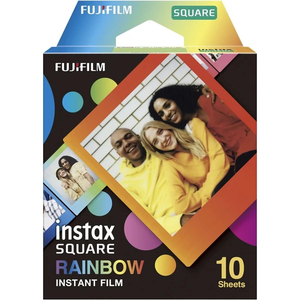 Fujifilm Instax Square Rainbow film (10 ks) - Filmy pro instantní fotoaparáty - Obrázek G3Z6000O01