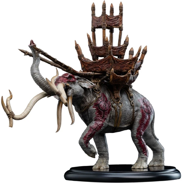 Soška Weta Workshop Lord of the Rings Trilogy - Miniature Mumak in Battle 16,5 cm - Sochy a sošky - Obrázek G42H000L01