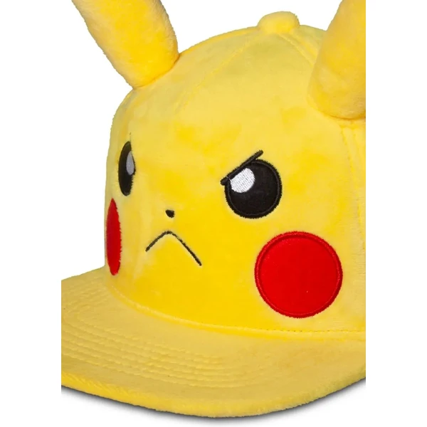 Kšiltovka plyšová Pokémon Angry Pikachu - Kšiltovky a čepice - Obrázek G45A000601