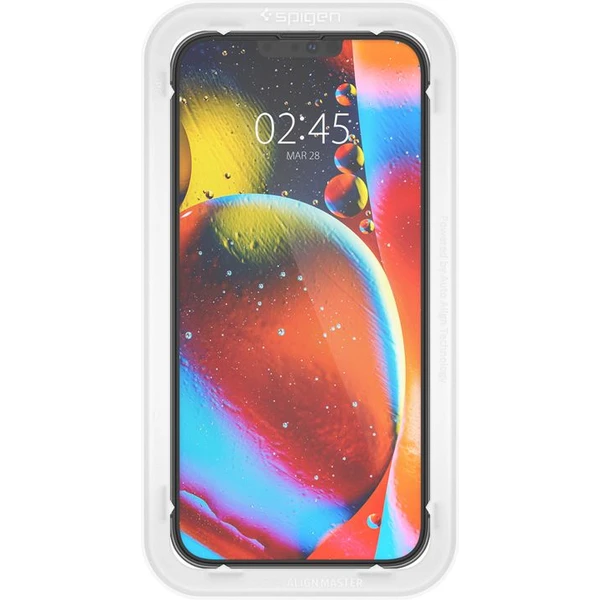 Spigen tR Align Master tvrzené sklo 2ks iPhone 17e/16e/14/13 Pro/13 černé - Ochranné folie a skla - Obrázek G4EWF00101