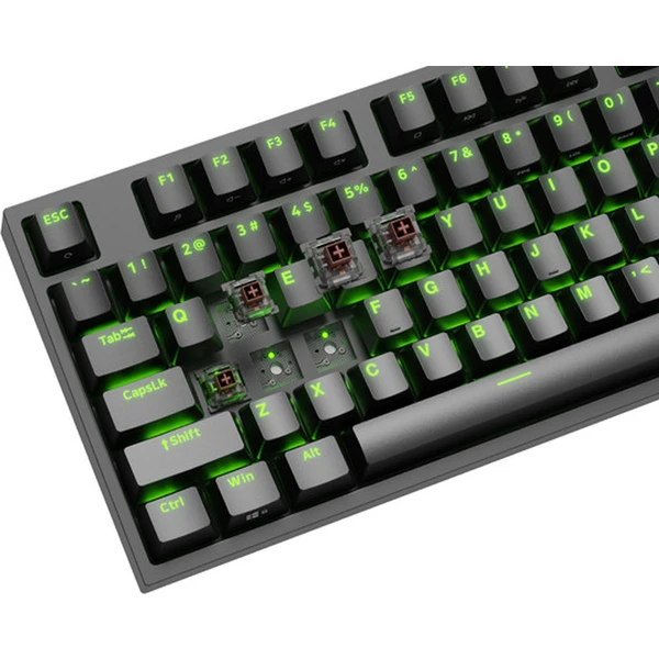 Genesis THOR 404 herní mechanická klávesnice Khail Box Brown/US layout/Černá - Klávesnice - Obrázek G4M0000P01