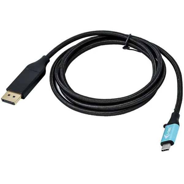 i-tec USB-C/DisplayPort kabel 4K 2m černý - Kabely a redukce - Obrázek G4VV000501