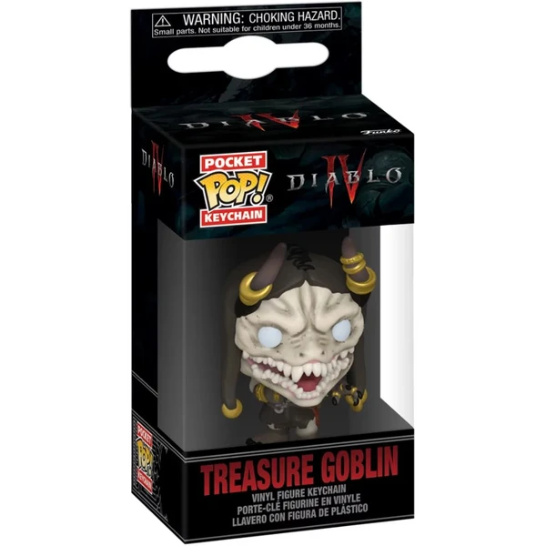 Funko POP! Keychain: Diablo 4 - Treasure Goblin - Klíčenky - Obrázek G519000P01