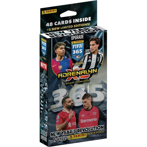 PANINI fotbalové karty FIFA 365 ADRENALYN 2024/2025 New Year's Revolution