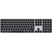 Apple Magic Keyboard s Touch ID a numerickou klávesnicí černá - slovenská - Klávesnice