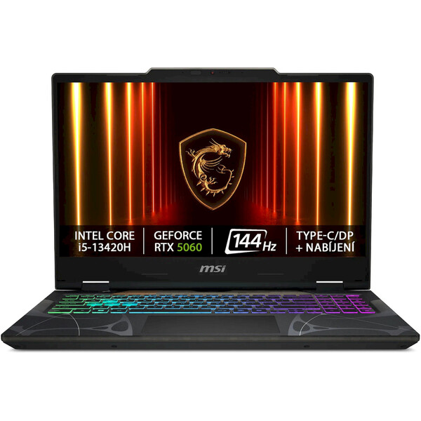 MSI Cyborg 15 (B13WEKG-480XCZ) černý Černá
