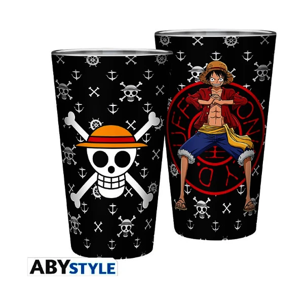 Sklenice One Piece - Luffy 400 ml - Sklenice - Hlavní obrázek
