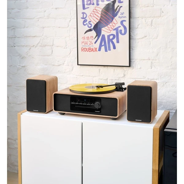 Thomson MIC300TT gramofon hnědý - Gramofony - Obrázek G5WL000K01